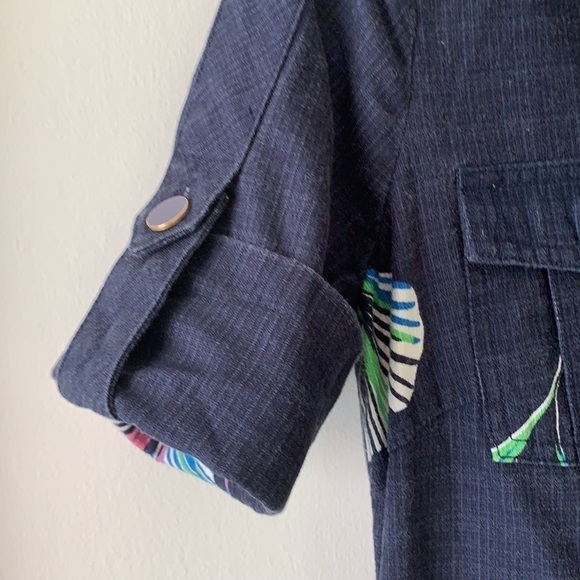 Lilly Pulitzer Gingko Leaves Print Dress 0 - Picture 5 of 10